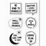 Self-Love & Motivation - Sticker Sheet v8